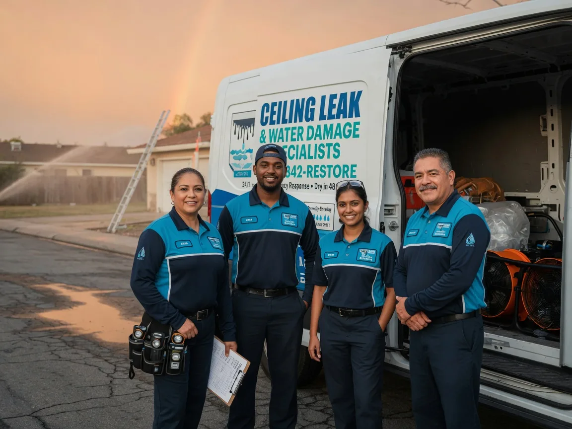 Ceiling Leak Cleanup company in La Honda, CA